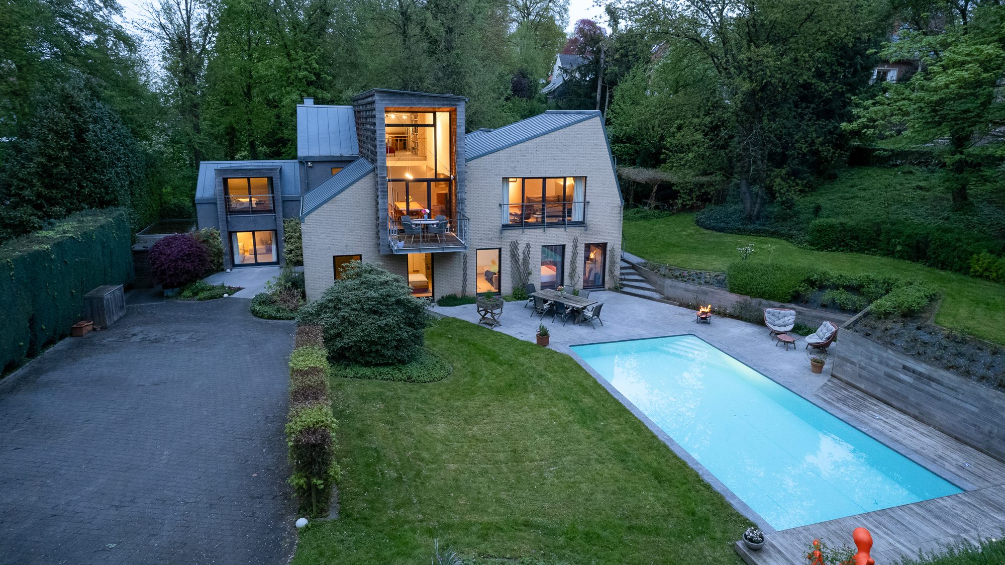 Vue aérienne par drone réalisée par AL Studio