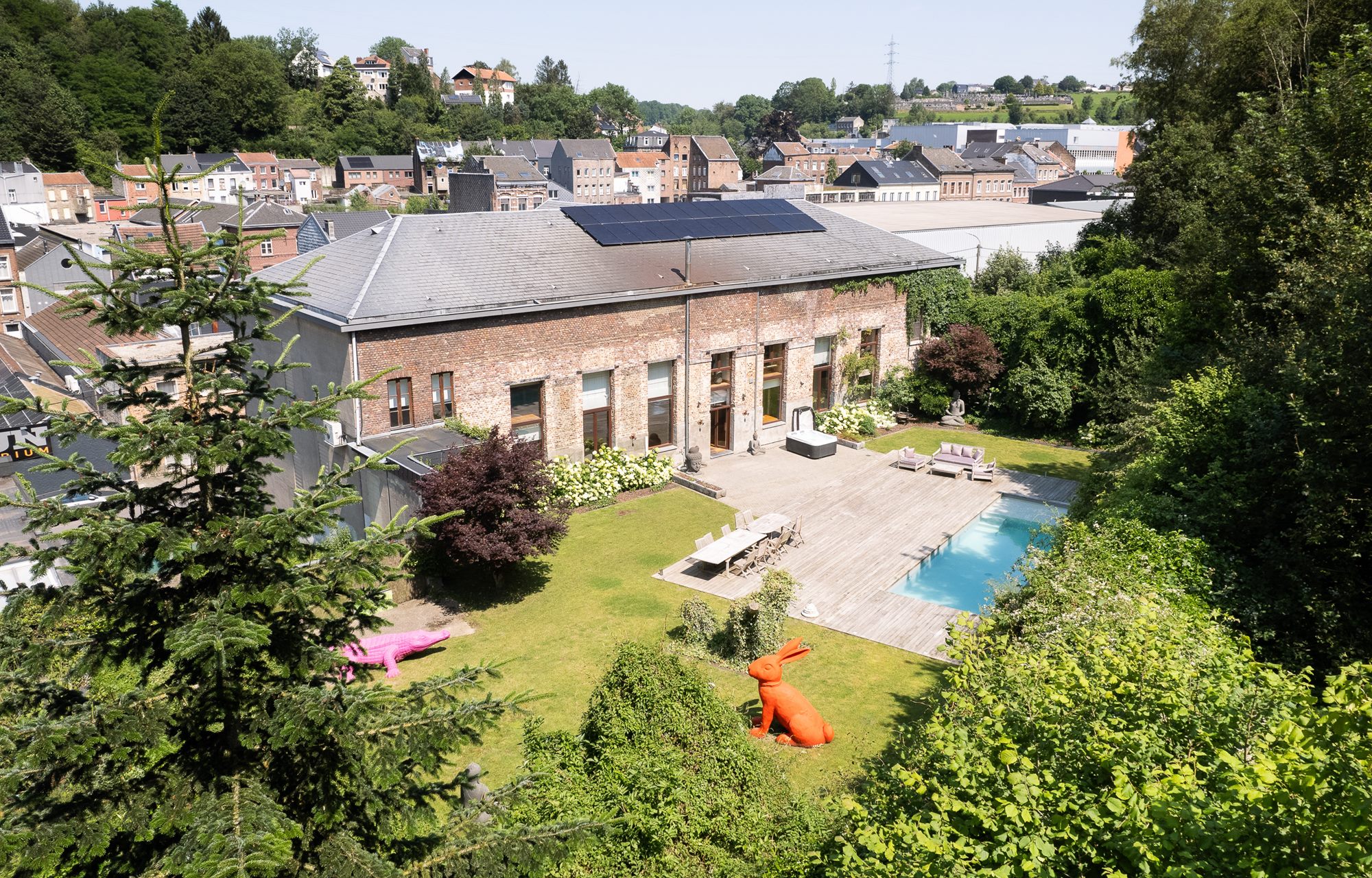 Vue aérienne par drone réalisée par AL Studio